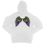 Spread Your Wings Non-Binary Pride College Hoodie