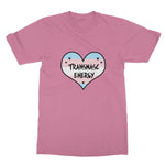 Transmasc Energy Trans Transgender Pride Heart Softstyle T-Shirt