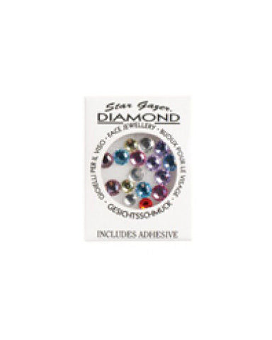 Stargazer Diamonte Pastel Face Body Jewellery Gems Diamonds