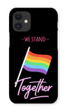 We Stand Together LGBTQ Pride Flag Premium Snap Phone Case