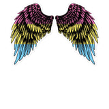 Spread Your Wings Pan Pride Kiss Cut Sticker