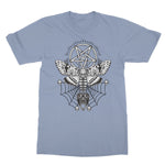 Deaths Head Hawk Moth Pentagram T-Shirt