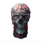 X-Ray Skull Skeleton Red Eye Face Full Face Overhead Mesh Mask