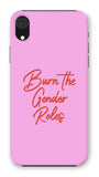Burn The Gender Roles Pink iPhone Snap Case