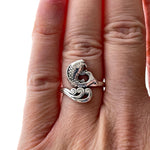 Adjustable Rings Snakes Skull Lion Bull Octopus Goth Gothic Ring