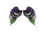 Spread Your Wings Genderqueer Kiss Cut Pride Sticker
