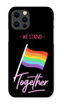 We Stand Together LGBTQ Pride Flag Premium Snap Phone Case