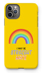 I May Be Straight But I Don't Hate LGBTQ Premium Tough iPhone Case