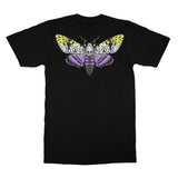Non-Binary Pride Death Moth Softstyle T-Shirt