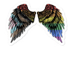 Spread Your Wings Progress Kiss Cut Pride Sticker