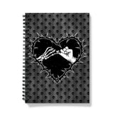 A Promise to the Dead Grey Patterned Notebook