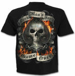 Spiral Direct Ace Reaper Death Skeleton Spades Poker Cards T-shirt