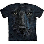 The Mountain Black Wolf Face T-shirt