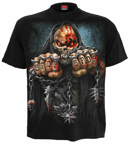 Spiral Direct 5FDP Game Over Five Finger Death Punch Official Grim Reaper T-shir