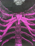Kreepsville 666 Magenta Pink Skeleton Tunic Dress Limited Edition