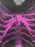Kreepsville 666 Magenta Pink Skeleton Tunic Dress Limited Edition