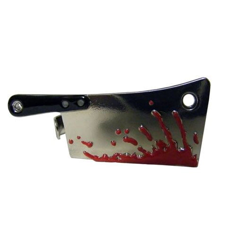 Kreepsville 666 Bloody Cleaver 2 Finger Ring Emo Goth Psychobilly Horror