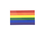 10 x LGBTQ+ Gay Pride Flag Vinyl Stickers