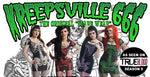Kreepsville 666 Green Skeleton Tunic Dress