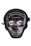 Banned Apparel Power Trip Black Skull Ouija Board Purse