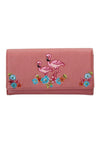Banned Apparel Pink Flamingo Retro Vintage Purse Wallet