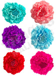 Large Peony Flower Floral Hair Clothes Clip Pin Slide Corsage Fascinator Wedding