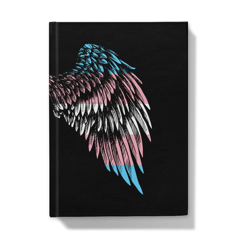 Spread Your Wings Trans Pride Hardback Journal