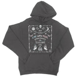 A Message from the Dead Trans Pride Ouija Board College Hoodie