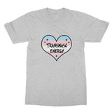 Transmasc Energy Trans Transgender Pride Heart Softstyle T-Shirt