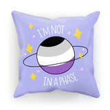 I'm Not In A Phase Asexual Pride Soft Faux Suede Cushion