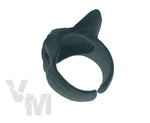 Cat Black Witch Adjustable Gothic Witches Kitty Adjustable Goth Ring