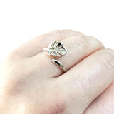 Monstera Plant Leaf Silver Gold Leaves Adjustable Houseplant Swiss Cheese