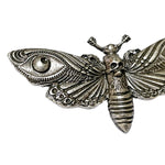 Deaths Head Hawk Moth Premium Brooch Pin Badge Metal Gothic