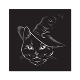 Black Witches Cat Goth Fine Art Print