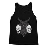 Baphomet 666 Goat Skulls Softstyle Tank Top