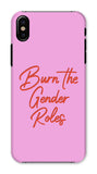 Burn The Gender Roles Pink iPhone Snap Case