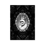 The King Crowned Skull Cameo Patterned Fine Art Print