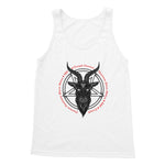 Baphomet 666 Goat Pentagram Softstyle Tank Top