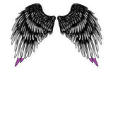 Spread Your Wings Asexual Kiss Cut Pride Sticker