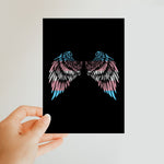 Spread Your Wings Trans Pride Classic Postcard