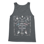 A Message from the Dead Trans Pride Ouija Board Softstyle Tank Top