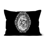 The Queen Gothic Crowned Skull Cameo Cushion