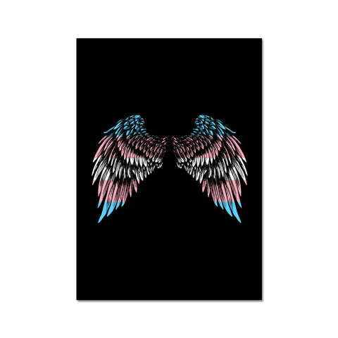 Spread Your Wings Trans Pride Fine Art Print
