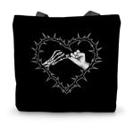 A Promise to the Dead Canvas Tote Bag
